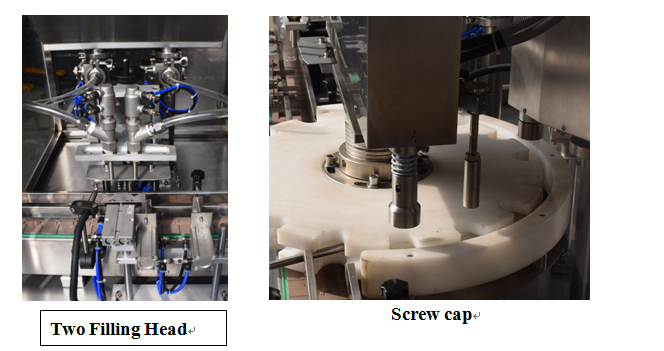 KPGX-1 sirup botol cair dan mesin capping untuk obat-obatan