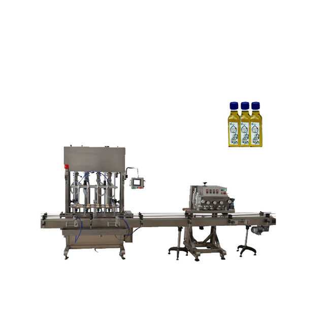 Otomatis 2 nozzle gel cat kuku mengisi mesin botol mengisi mesin capping